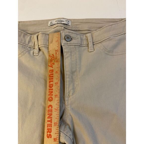 Abercrombie and Fitch Khaki Skinny Pants Leggings W29L29 size 8r - Picture 5 of 9